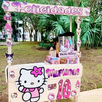 Carrito de paletas en la playa